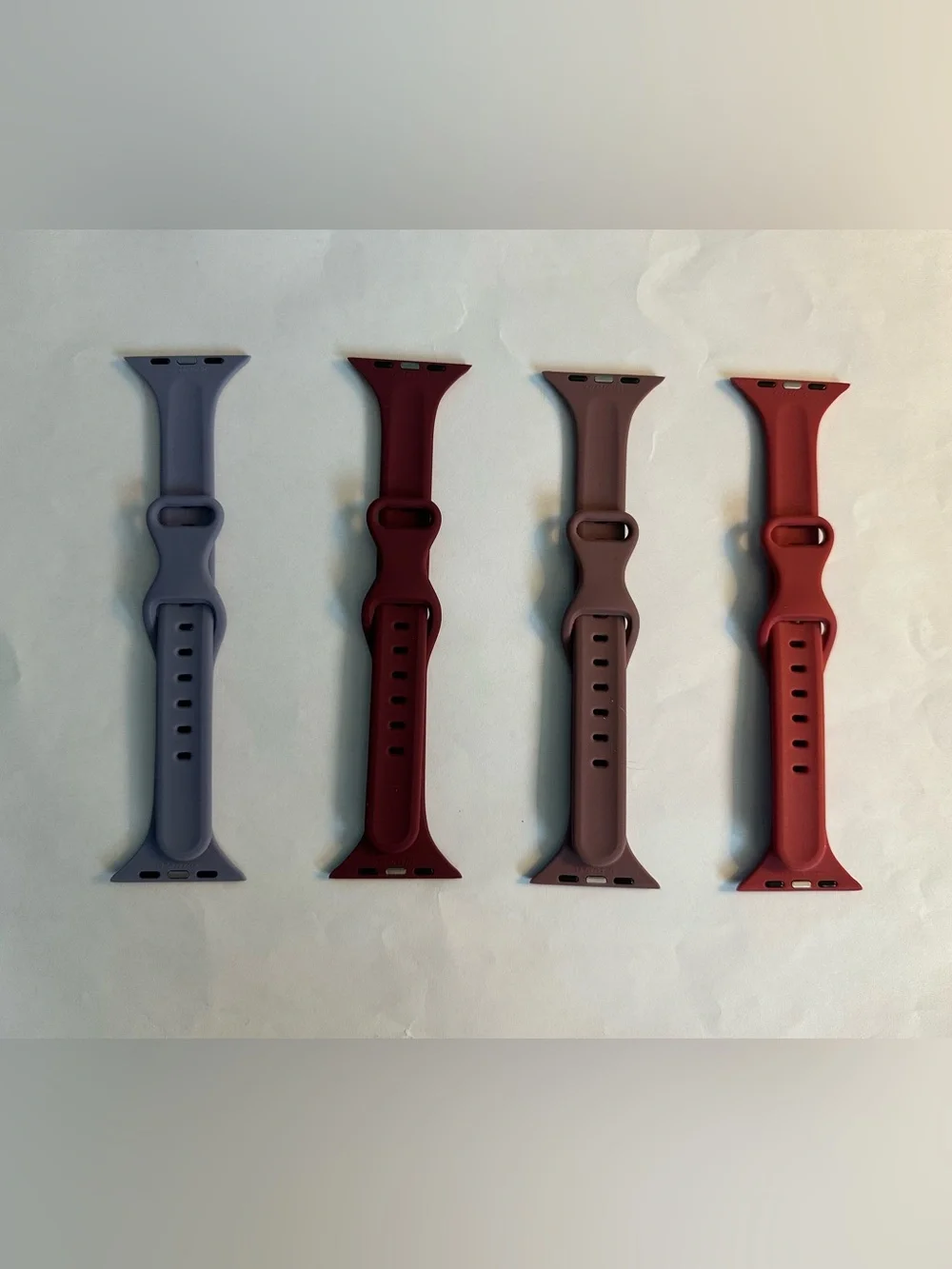 8 Pack- Silicone Watch Band Straps for Sizes 42/44/45/46/49